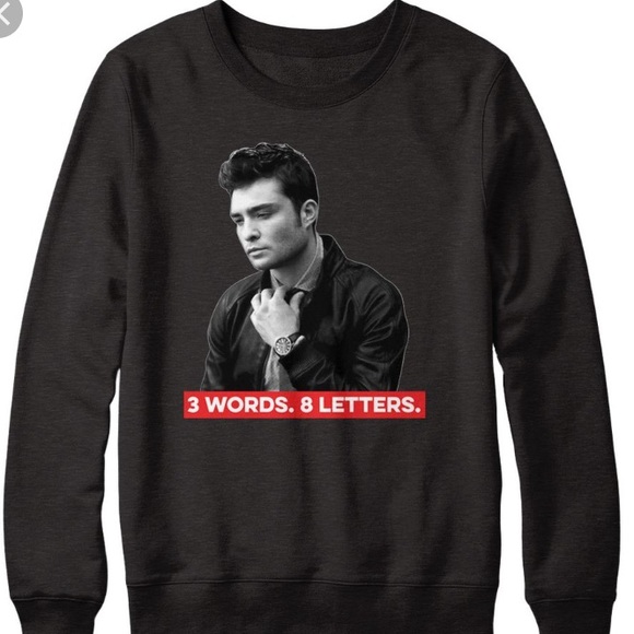 Gossip Girl Sweaters - Ed Westwick Chuck Bass Charity Sweater